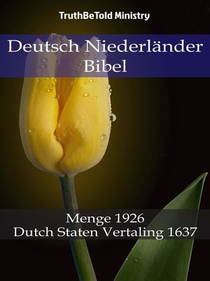 cover image of Deutsch Niederländer Bibel